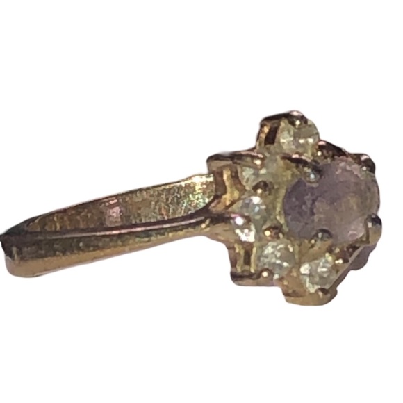 Purple gold ring - Picture 4 of 15